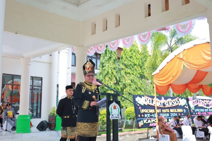 Pemkab Aceh Barat Gelar Upacara HUT Meulaboh ke-436, Tekankan Pembangunan SDM dan Pemanfaatan Sumber Daya Alam