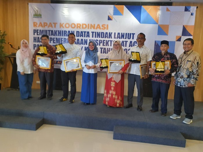 Aceh Barat Raih Peringkat Pertama Tindak Lanjut Temuan Inspektorat Aceh