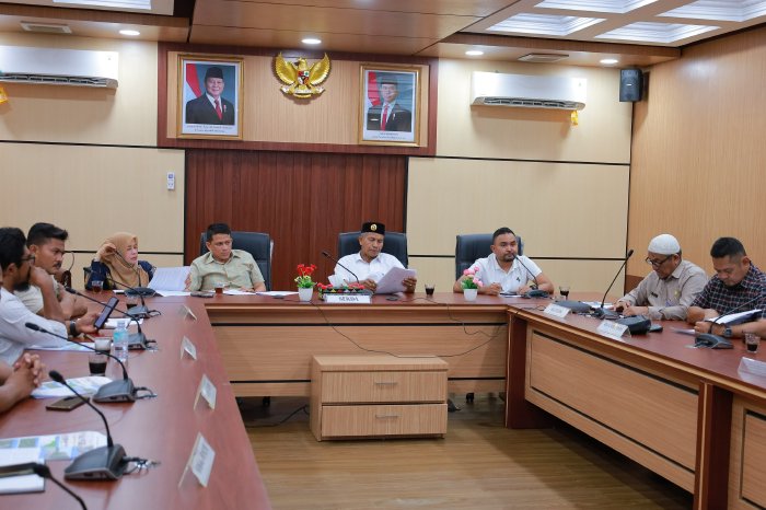 Pemerintah Kabupaten Aceh Barat Gelar Rapat Usulan Wilayah Pertambangan Rakyat