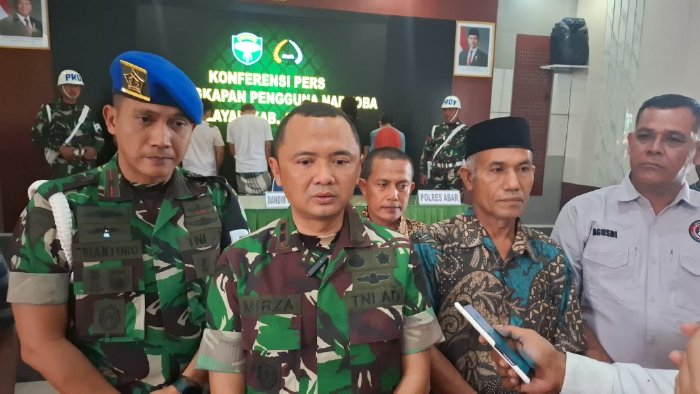 Kodim 0105 Aceh Barat Amankan Enam Pelaku Penyalahgunaan Narkoba