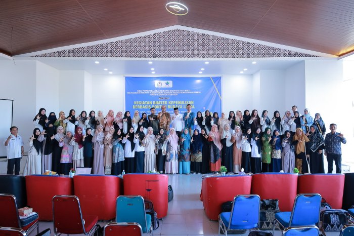 Dinas Perpustakaan dan Kearsipan Aceh Barat Gelar Bimtek Kepenulisan Berbasis Budaya Lokal